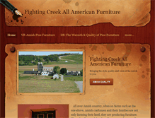 Tablet Screenshot of fightingcreekfurniture.com